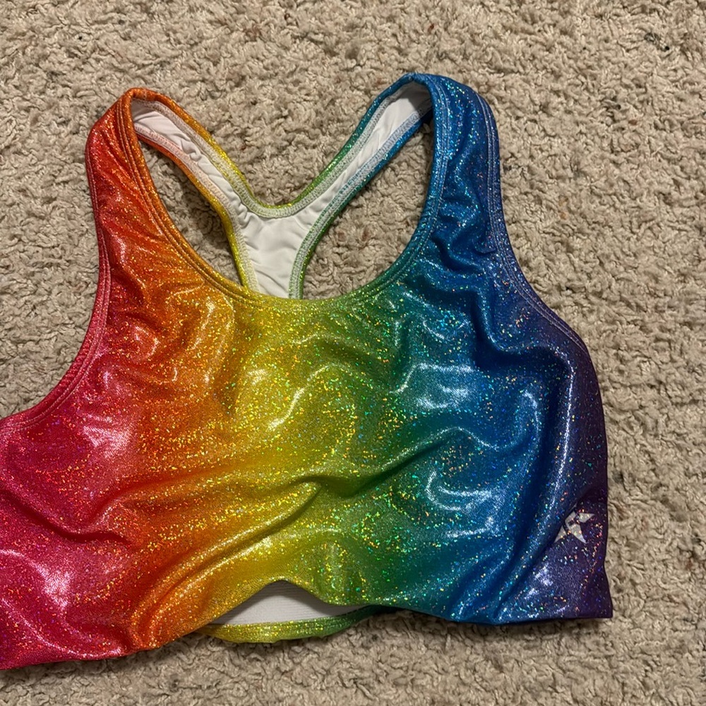 AS rainbow sports bra. Perfect condition